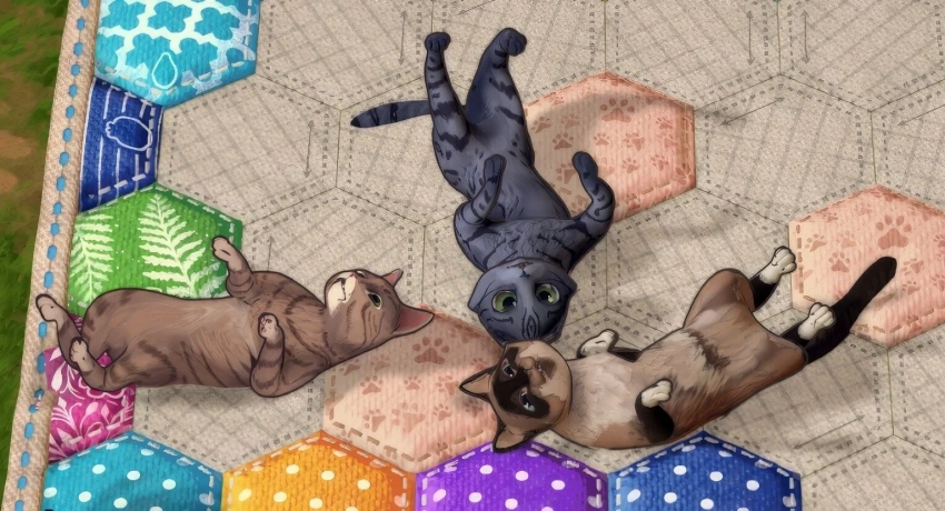 Милая головоломка Quilts and Cats of Calico выйдет на консолях и мобилках