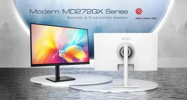 MSI представила 100-Гц офисный монитор Modern MD272QX с разрешением QHD