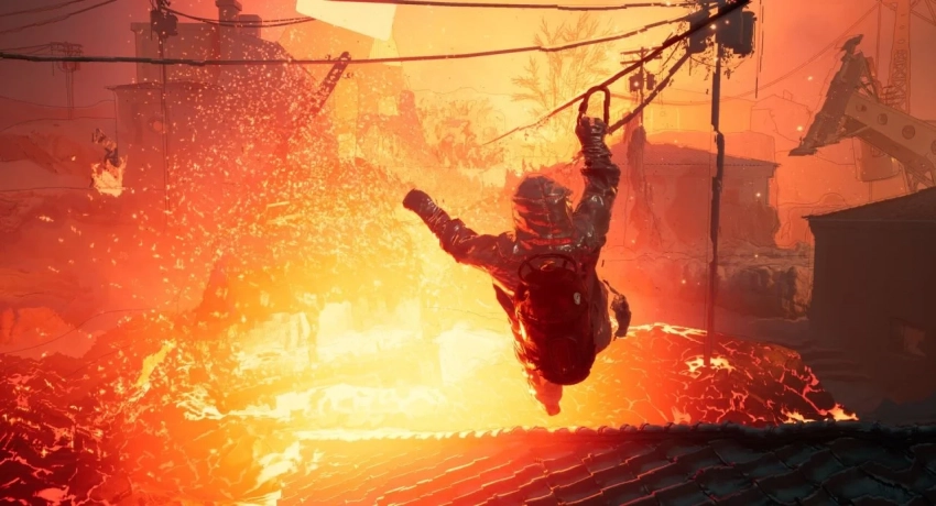 Авторы The Invincible показали сражение с вулканическим огнём в трейлере Into the Fire