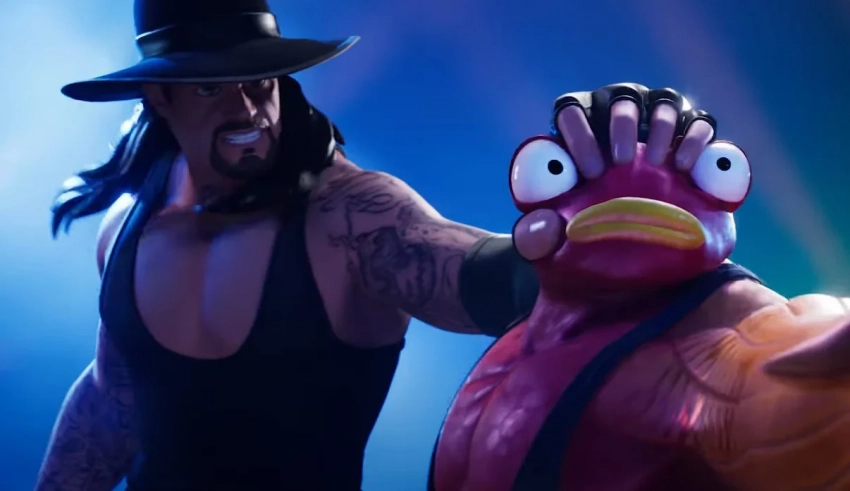 Культовый реслер Гробовщик будет разносить врагов в Fortnite в кроссовере с WWE