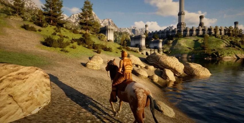 Не тот ремастер — в фанатском «ремейке» TES 4 на UE5 появились лошади и NPC
