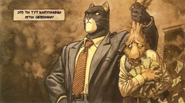 «Блэксэд»: Нуарный детектив с антропоморфными героями