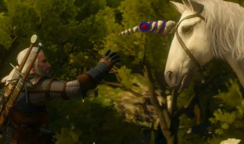 Носороги и глупый перевод — авторы «Ведьмака 3» поделились «пасхалкой» старых скриншотов