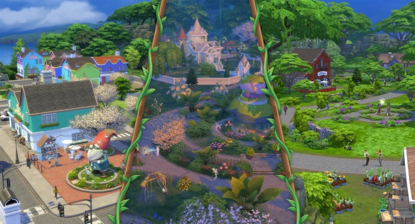 Дополнение «Волшебство природы» позволит персонажам The Sims 4 вести жизнь бродяги