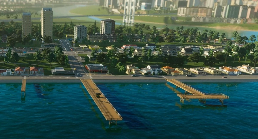 В Cities: Skylines 2 наконец появились набережные и пирсы
