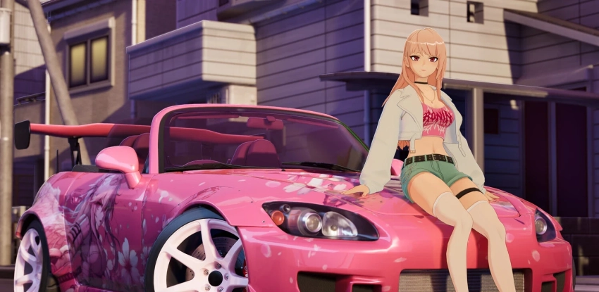 В трейлере Rising Sun показали разнообразие машин и трассы анимешной гонки